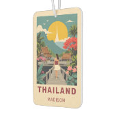 Désodorisant Pour Voiture Nom personnalisé / Texte Thaïlande (Gauche)