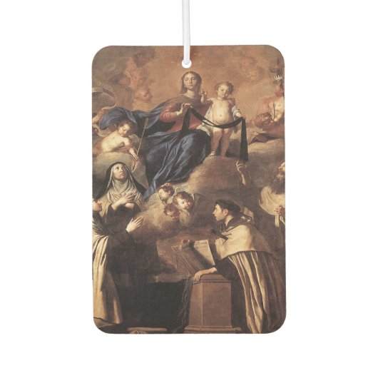 Désodorisant Pour Voiture Notre-Dame du Mont Carmel 1641 (Devant)