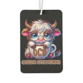 Désodorisant Pour Voiture Obsessive Coffee Disorder  (Dos)