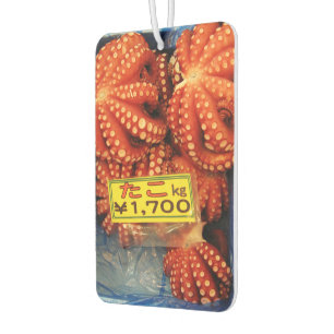Désodorisant Pour Voiture Octopus Tako た こ marché de poisson Tsukiji, Tokyo,