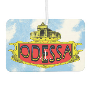 Désodorisant Pour Voiture Odessa Ukraine Light Pastel Blue Sky