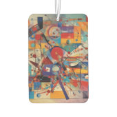 Désodorisant Pour Voiture Oeuvre Abstraite moderne (Dos)