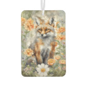 Désodorisant Pour Voiture OEuvre d'aquarelle Fox (Dos)