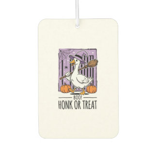 Désodorisant Pour Voiture Oie de sorcière de Honk ou Treat Halloween