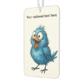 DÉSODORISANT POUR VOITURE OISEAU BLEU BIZARRE (Gauche)