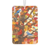 Désodorisant Pour Voiture Oiseaux dans l'érable d'automne (Dos)