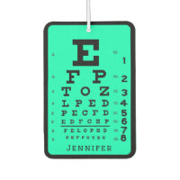 Ophtalmologie OEil graphique Turquoise et noir Per