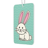 Désodorisant Pour Voiture Oreilles de queue pelucheuse blanche chanceuse de (Gauche)