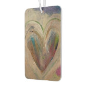 Désodorisant Pour Voiture Original Art With Love Quote Car Air Freshener (Gauche)