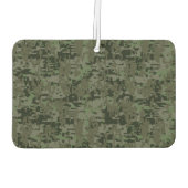 Désodorisant Pour Voiture Panneau Virgo Zodiac sur Camion numérique vert mil (Dos)