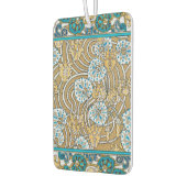 Désodorisant Pour Voiture papier peint bleu art nouveau cyclamen (Gauche)