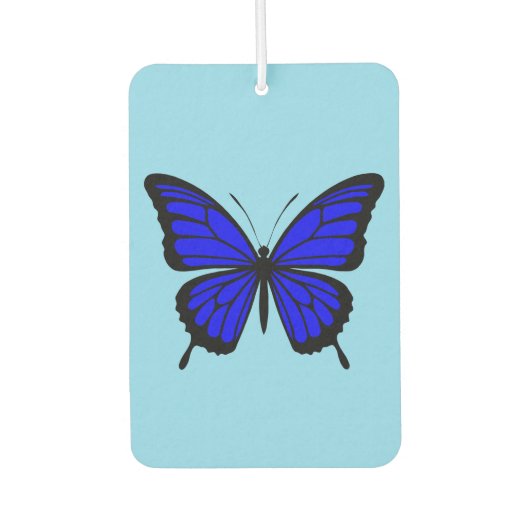 Désodorisant Pour Voiture Papillon Bleu (Devant)