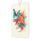 Désodorisant Pour Voiture Papillon et fleurs (Gauche)