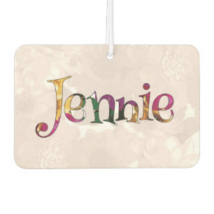 Désodorisant Pour Voiture Parfum d'ambiance coloré d'amusement de Jennie :