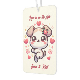 Désodorisant Pour Voiture Parfum de voiture personnalisable Kawaii Puppy Lov