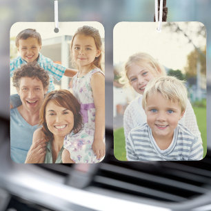 Désodorisant Pour Voiture Parfum pour voiture avec photo personnalisée recto