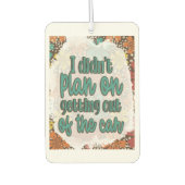 Désodorisant Pour Voiture Parfums élégants pour chaque espace : Graphique de (Devant)