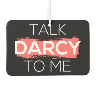 Désodorisant Pour Voiture Parlez Darcy avec moi