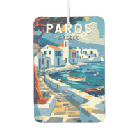 Paros Grèce Voyage Art Rétro