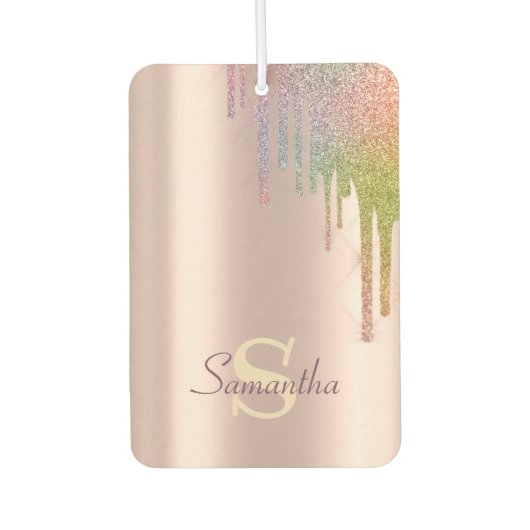 Désodorisant Pour Voiture Parties scintillant arc-en-ciel (Devant)