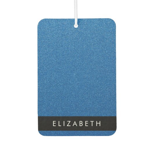 Désodorisant Pour Voiture Parties scintillant bleue, Arrière - plan Parties  (Devant)