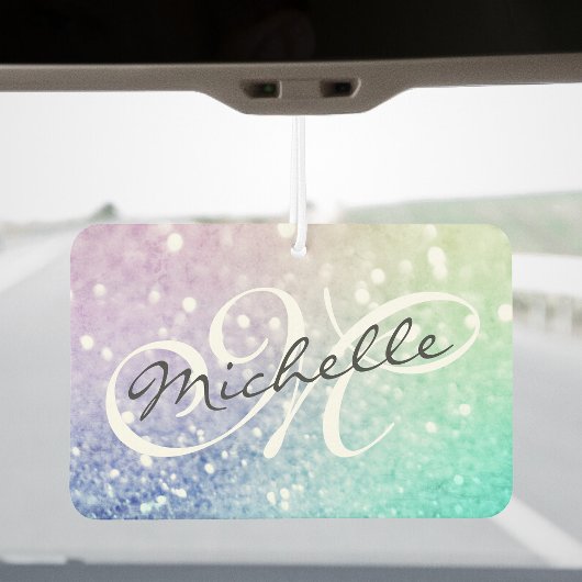 Désodorisant Pour Voiture Parties scintillant Bokeh Glamour Élégant