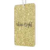 Désodorisant Pour Voiture Parties scintillant d'étincelle d'or (Gauche)