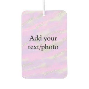 Désodorisant Pour Voiture Parties scintillant pastel simple coloré ajouter v