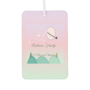Désodorisant Pour Voiture Pastel Noël Clair de Lune Fresh Glow