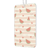 Désodorisant Pour Voiture Pastèques rouges, Coeurs, Grandes Pâtes, Motif d'é (Gauche)