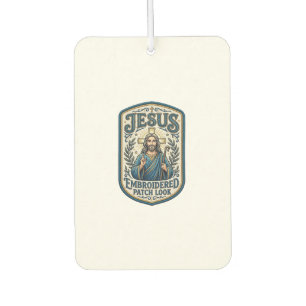 Désodorisant Pour Voiture Patch brodé Jésus Regardez Patch brodé Jésus
