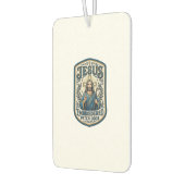 Désodorisant Pour Voiture Patch brodé Jésus Regardez Patch brodé Jésus (Gauche)