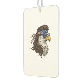 Désodorisant Pour Voiture Patriotic Eagle Mullet Vintage Engraving Vector De (Gauche)