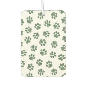 Désodorisant Pour Voiture Patrouilles de Doodle, Paws de Chien, Paws Vertes (Devant)