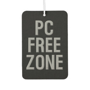 Désodorisant Pour Voiture PC Free Zone noir de la voiture freshenseur d'air