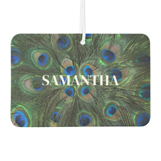 Désodorisant Pour Voiture Peacock Air Freshener (Devant)