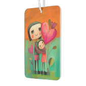 Désodorisant Pour Voiture Peinture de charme pour mère et fille (Gauche)