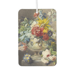 Désodorisant Pour Voiture Peinture de jardin botanique floral élégant vintag