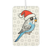 Désodorisant Pour Voiture Père Noël Budgie Blue (Devant)