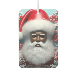 Désodorisant Pour Voiture Père Noël noir Mélanine Roi de Noël Bruh Saint Nic