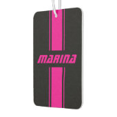 Désodorisant Pour Voiture personalized black and pink Set of Car Mats (Gauche)