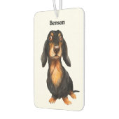 Désodorisant Pour Voiture Personalized Dachshund (Gauche)