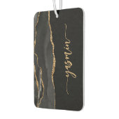 Désodorisant Pour Voiture Personalized Signature Black Gold Agate (Gauche)