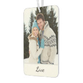 Désodorisant Pour Voiture Personalized Wedding Photo With Initials  (Gauche)