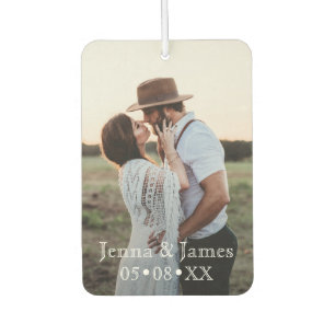 Désodorisant Pour Voiture Personnaliser 2 Photo Rendre unique l'anniversaire