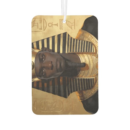 Désodorisant Pour Voiture Pharaoh Energy — Ancient African King Modern Art  (Dos)