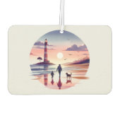 Désodorisant Pour Voiture Phare Sunset Walk Côté littoral (Dos)