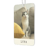 Désodorisant Pour Voiture Photo de chat simple moderne (Gauche)