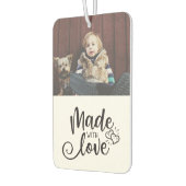 Désodorisant Pour Voiture Photo de Custo | Fait avec amour (Gauche)