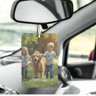 Désodorisant Pour Voiture Photo de famille de compagnie personnalisée